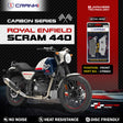 CRANK1 CFB902 Carbon Front Brake Pads for Royal Enfield Scram 440