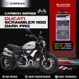 CRANK1 Carbon Front Brake Pads CFB036 for Ducati Scrambler 1100 Dark Pro 2021-2025 Motorcycle Brake Pads 2 Sets