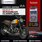 CRANK1 Carbon Front Brake Pads CFB036 for Ducati Scrambler Classic 800 2015-2018