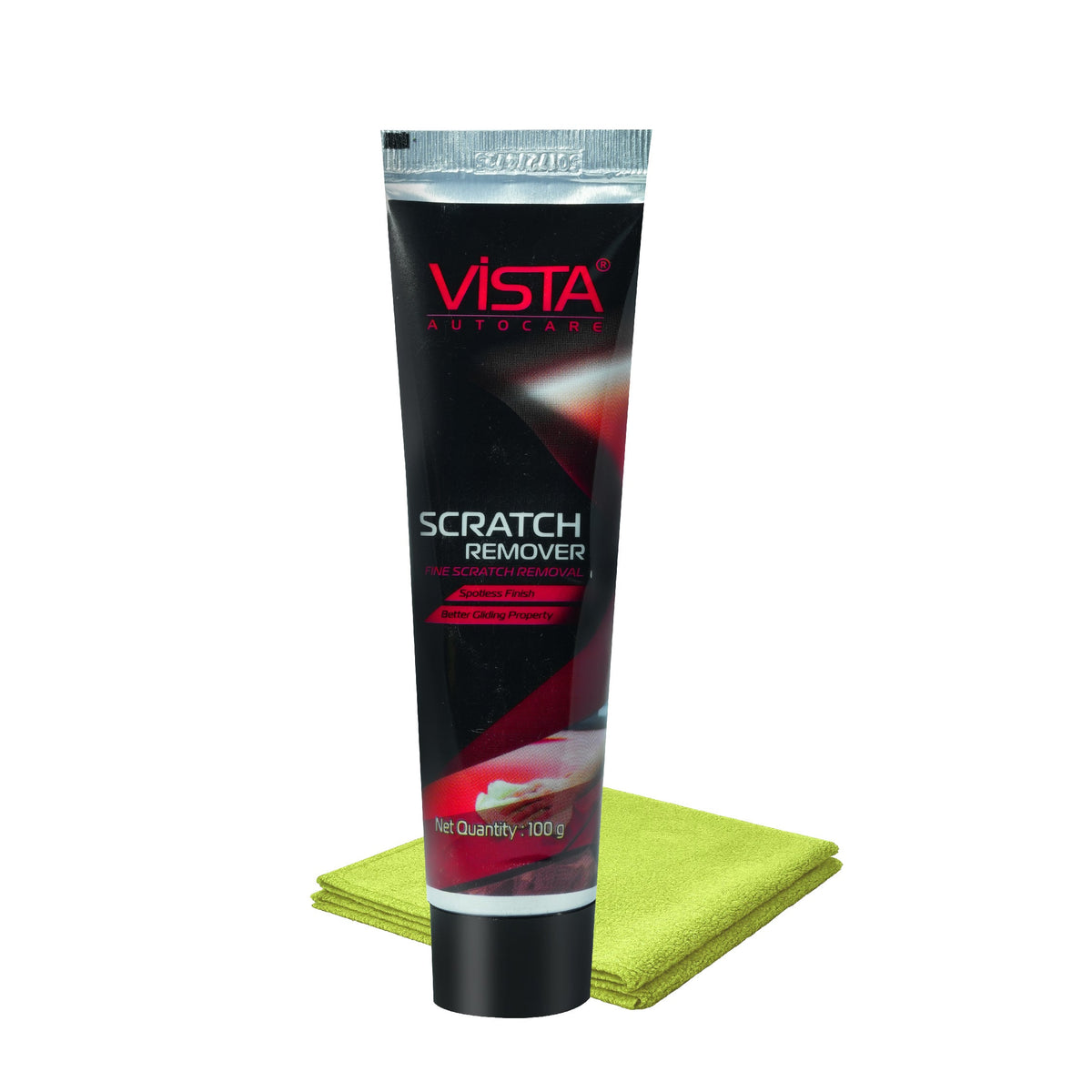 Vista Auto Care Car Scratch Remover 100g with Microfiber Cloth

