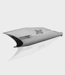 Moto Torque Shark Chrome Performance Exhaust for Royal Enfield UCE Models