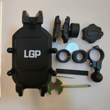LGP 1313 motorcycle phone holder with vibration damper
