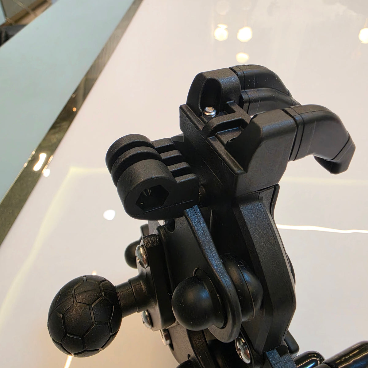 LGP 1313 motorcycle phone holder with vibration damper
