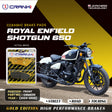 Royal Enfield Shotgun 650 front disc brake pads replacement