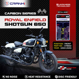 CRANK1 Carbon Brake Pads CFB902 Front For Royal Enfield Shotgun 650 2024-2025 Motorcycle