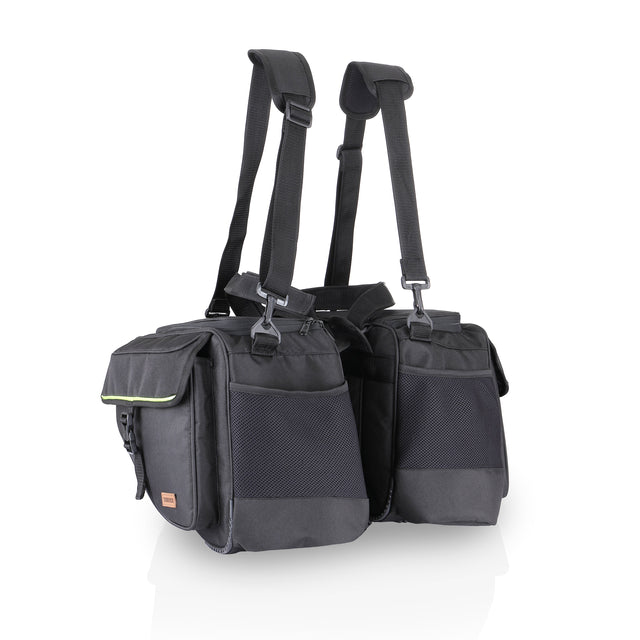 Guardian Gears SideKick Sports 45L motorcycle saddlebags with rain cover