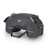 Guardian Gears SideKick 45L Universal Motorcycle Tail Bag with waterproof rain cover mounted on motorcycle for touring and travel