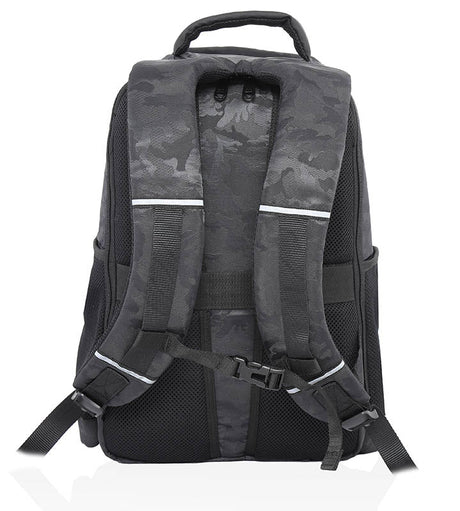 Guardian Gears SideKick Falcon Laptop Backpack Black Camo with Waterproof Rain Cover