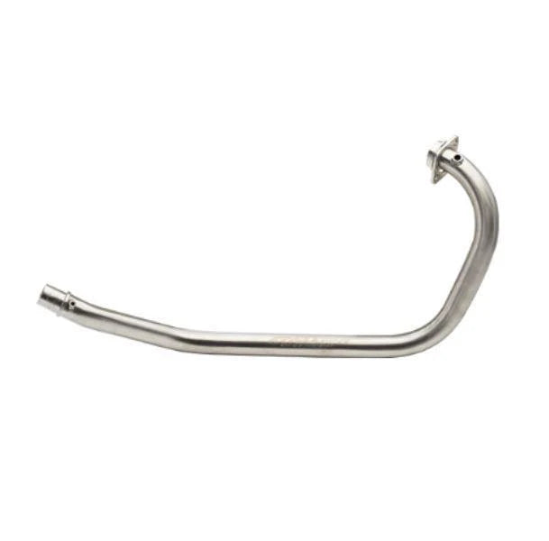 Silver Stallion Blaze bend pipes for Triumph Speed 400 Scrambler 400X brushed finish