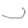 Silver Stallion Blaze bend pipes for Triumph Speed 400 Scrambler 400X brushed finish