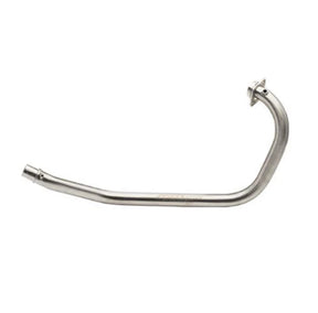 Silver Stallion Blaze bend pipes for Triumph Speed 400 Scrambler 400X brushed finish