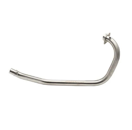 Silver Stallion Blaze bend pipes for Triumph Speed 400 Scrambler 400X brushed finish