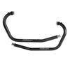 Silver Stallion Free Flow Bend Pipes for Royal Enfield Shotgun 650 Black Matte
