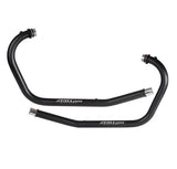 Silver Stallion Free Flow Bend Pipes for Royal Enfield Shotgun 650 Black Matte
