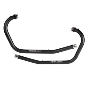 Silver Stallion Free Flow Bend Pipes for Royal Enfield Shotgun 650 Black Matte
