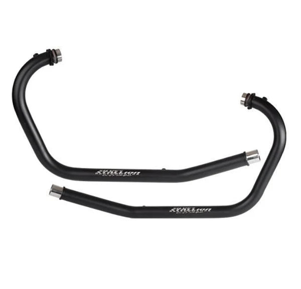 Silver Stallion Free Flow Bend Pipes for Royal Enfield Shotgun 650 Black Matte
