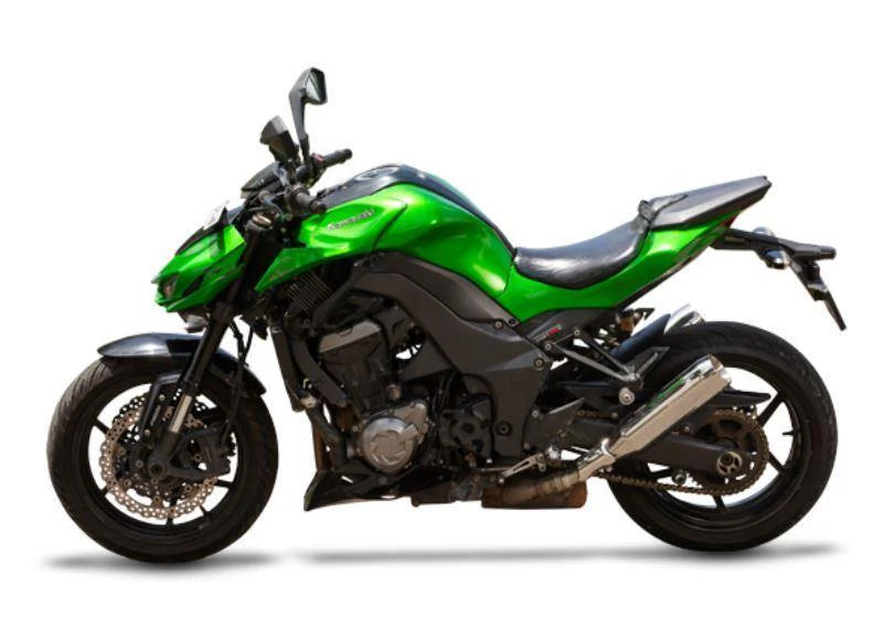 Silver Stallion full system exhaust for Kawasaki Z1000 silver finish performance exhaust