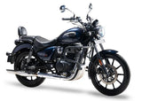 Silver Stallion Black Matte exhaust for Royal Enfield Classic 350 Reborn

