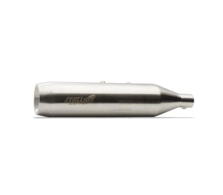 Silver Stallion Sporty Plus brushed exhaust for Royal Enfield Classic 350

