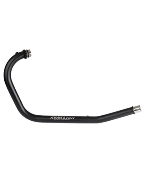 Silver Stallion Free Flow Bend Pipe Black Matte for Royal Enfield Interceptor 650 and Continental GT 650
