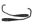Silver Stallion Performance black matte full-system exhaust for Royal Enfield Interceptor 650 and Continental GT 650

