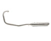 Silver Stallion full system exhaust for Royal Enfield Classic 650 silver black matte brushed