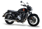 Silver Stallion Ranger performance exhaust for BSA Gold Star 650 silver black matte brushed
