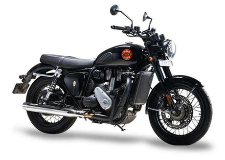 Silver Stallion Ranger performance exhaust for BSA Gold Star 650 silver black matte brushed
