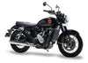 Silver Stallion Ranger performance exhaust for BSA Gold Star 650 brushed silver black matte