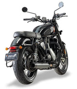 Silver Stallion Ranger performance exhaust for BSA Gold Star 650 silver black matte brushed