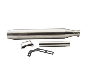 Silver Stallion Ranger performance exhaust for BSA Gold Star 650 brushed silver black matte
