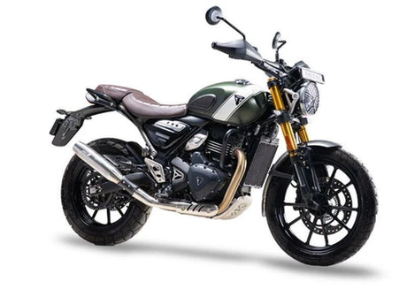 Silver Stallion Performance Exhaust for Triumph Speed 400 Matte Black
