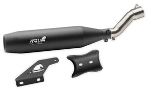 Silver Stallion Performance Exhaust for Triumph Speed 400 Matte Black
