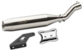 Silver Stallion Blaze Performance Exhaust for Triumph Speed 400 Scrambler 400X T4 silver black matte brushed