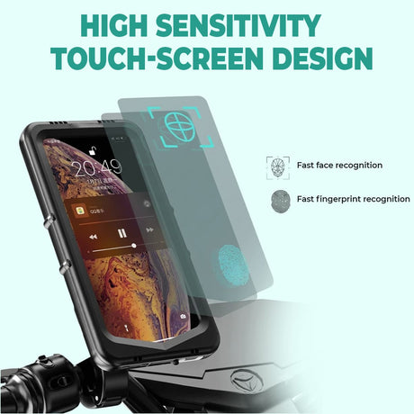 Simtac MagLock MHML-PRO waterproof motorcycle mobile holder

