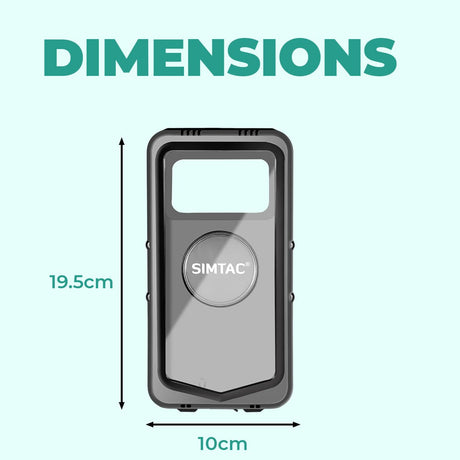 Simtac MagLock MHML-PRO waterproof motorcycle mobile holder

