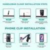 Simtac MagLock MHML-PRO waterproof motorcycle mobile holder


