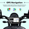 SIMTAC M4D Motorcycle Dash Cam with Dual 1080P Cameras CarPlay Android Auto GPS Navigation DVR System