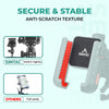 Simtac Quick Lock Jaw Grip Pro Plus Bike Mobile Holder with Vibration Damper for Motorcycle Scooter Bicycle