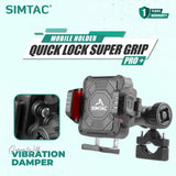 Simtac SQL2-WC-PRO wireless charging motorcycle phone holder


