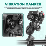 Simtac SQL2-WC-PRO wireless charging motorcycle phone holder

