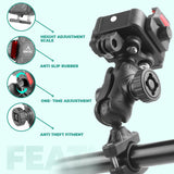 Simtac SQL2-WC-PRO wireless charging motorcycle phone holder

