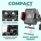 Simtac SQL2-WC-PRO wireless charging motorcycle phone holder

