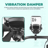 Simtac SQL1-PRO Super Grip Quick Lock Bike Mobile Holder with Vibration Damper for Motorcycle Scooter Bicycle