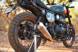PowerRage Cone Slip On Exhaust Royal Enfield Bear 650
