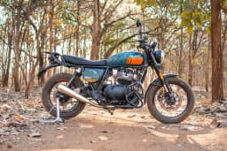 PowerRage Cone Slip On Exhaust Royal Enfield Bear 650
