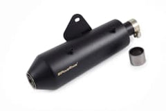 PowerRage Slip On Exhaust Royal Enfield Hunter 350 Black Finish
