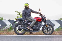 PowerRage Slip On Exhaust Royal Enfield Hunter 350 Black Finish
