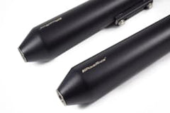 PowerRage Slip On Exhaust Royal Enfield Interceptor 650 Black Finish

