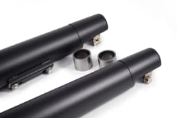 PowerRage Slip On Exhaust Royal Enfield Interceptor 650 Black Finish
